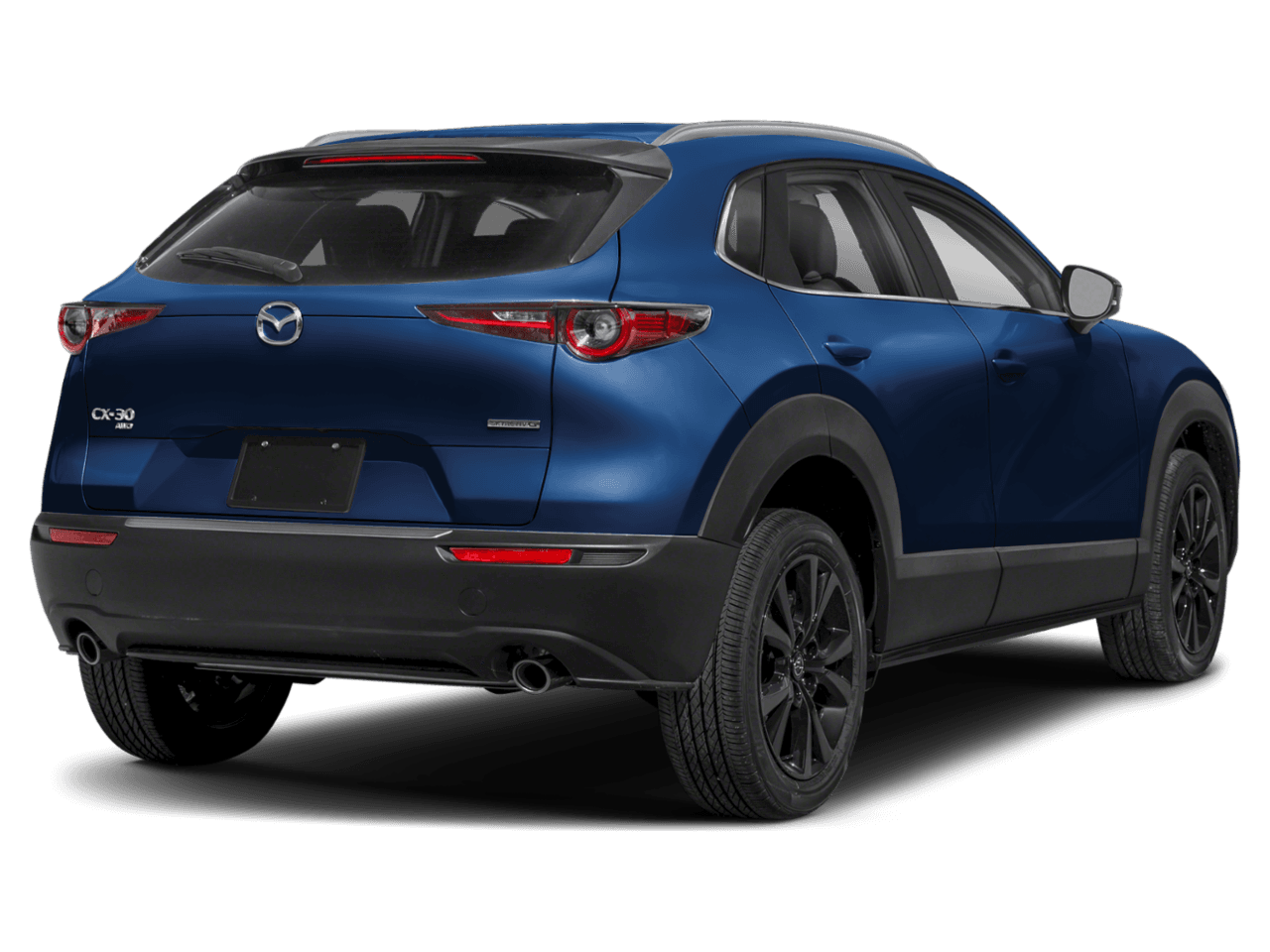 2025 Mazda CX-30 2.5 S Select Sport - Rear 3/4, facing to the right