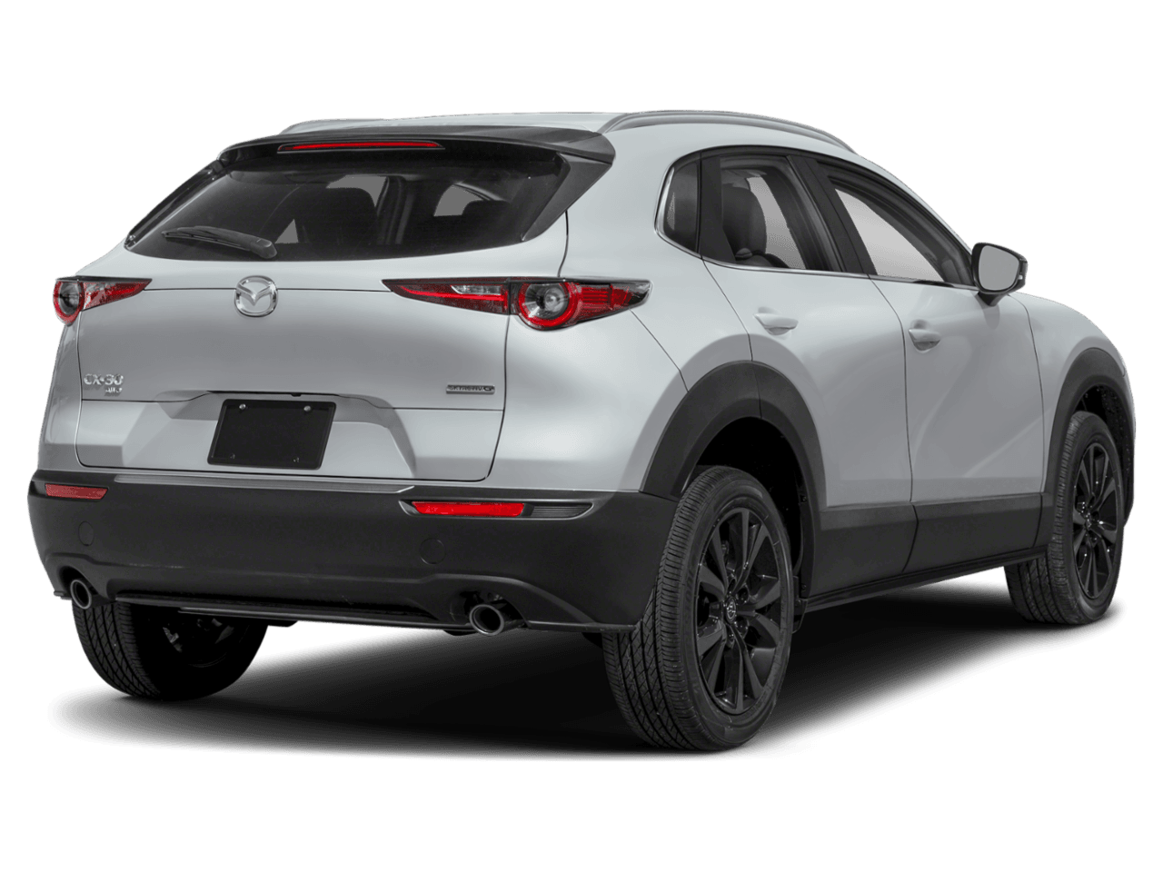 2025 Mazda CX-30 2.5 S Select Sport - Rear 3/4, facing to the right