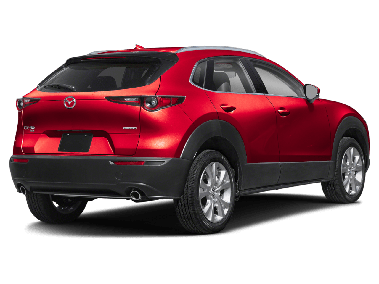 2025 Mazda CX-30 2.5 - Rear 3/4, facing to the right