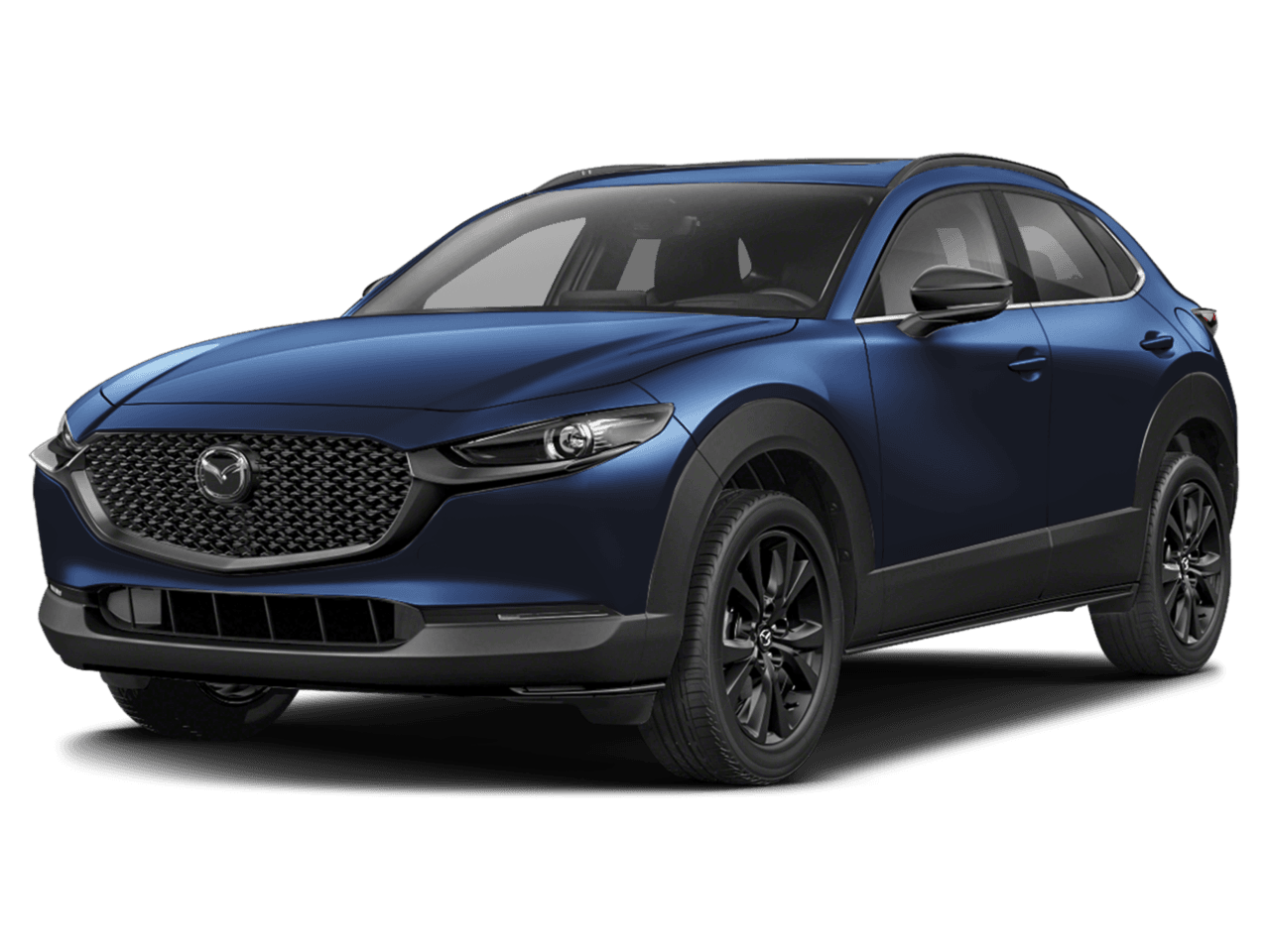 2025 Mazda CX-30 2.5 Turbo Premium Package - Front 3/4, facing to the left