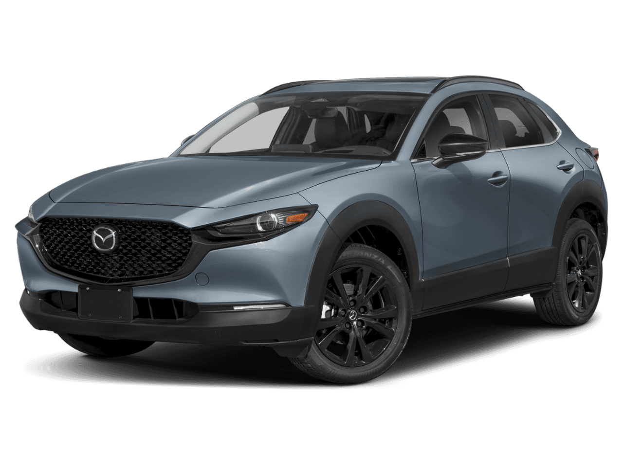 2025 Mazda CX-30 2.5 Turbo Premium Package - Front 3/4, facing to the left