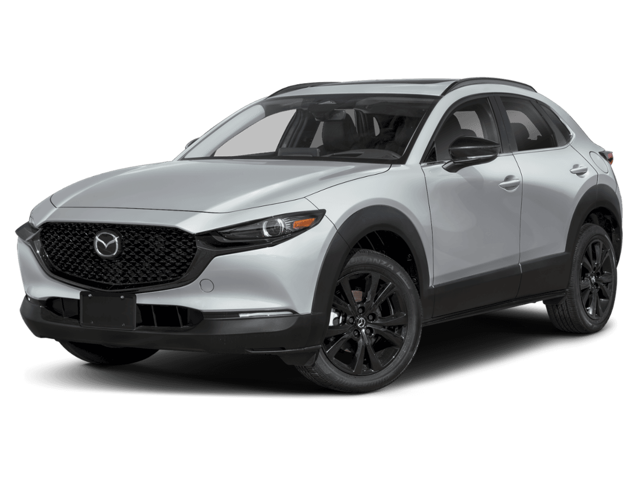 2025 Mazda CX-30 2.5 Turbo Premium Package - Front 3/4, facing to the left