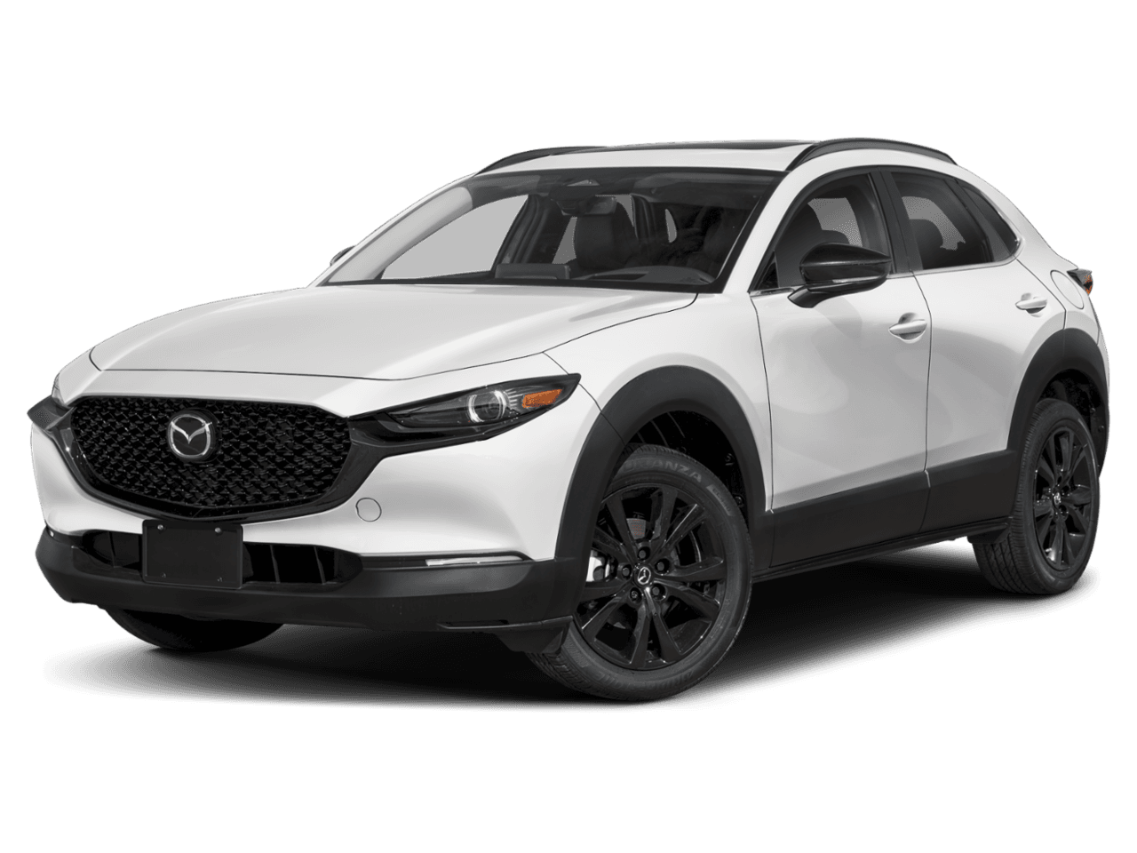 2025 Mazda CX-30 2.5 Turbo Premium Package - Front 3/4, facing to the left