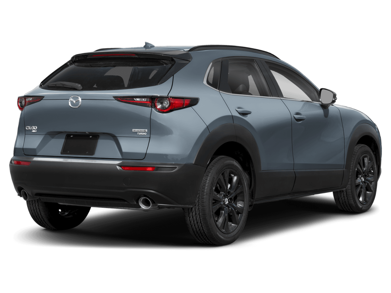 2025 Mazda CX-30 2.5 Turbo Premium Package - Rear 3/4, facing to the right