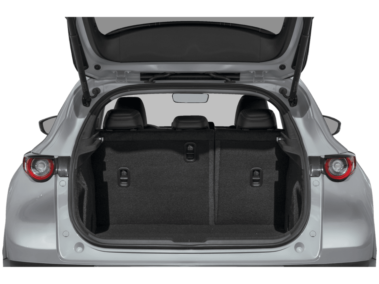 2025 Mazda CX-30 2.5 Turbo Premium Package - Interior Trunk with Hatch Open Feature