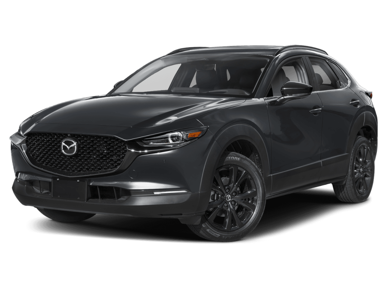 2025 Mazda CX-30 2.5 Turbo Premium Plus Package - Front 3/4, facing to the left