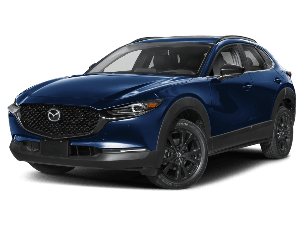 2025 Mazda CX-30 2.5 Turbo Premium Plus Package - Front 3/4, facing to the left