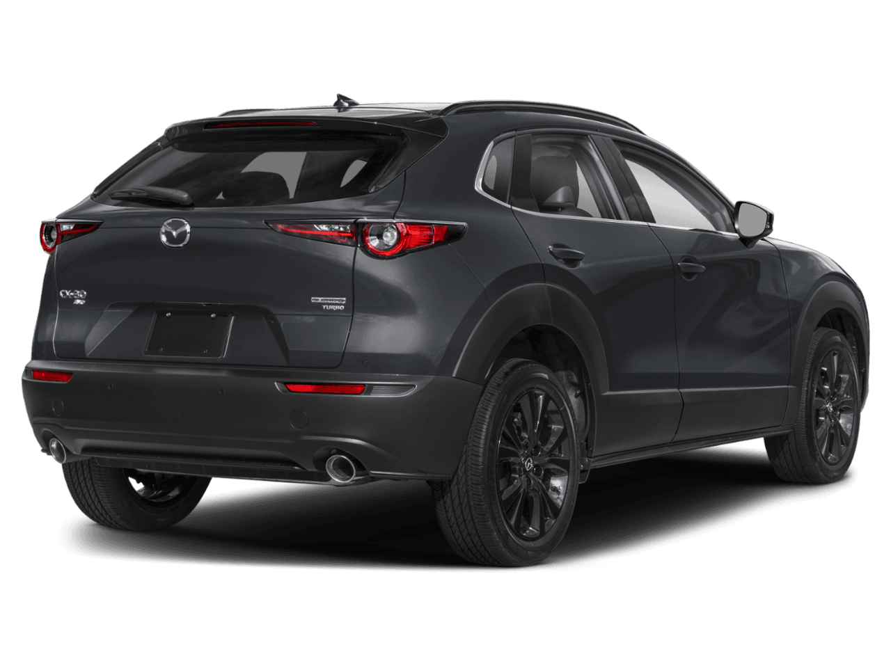 2025 Mazda CX-30 2.5 Turbo Premium Plus Package - Rear 3/4, facing to the right