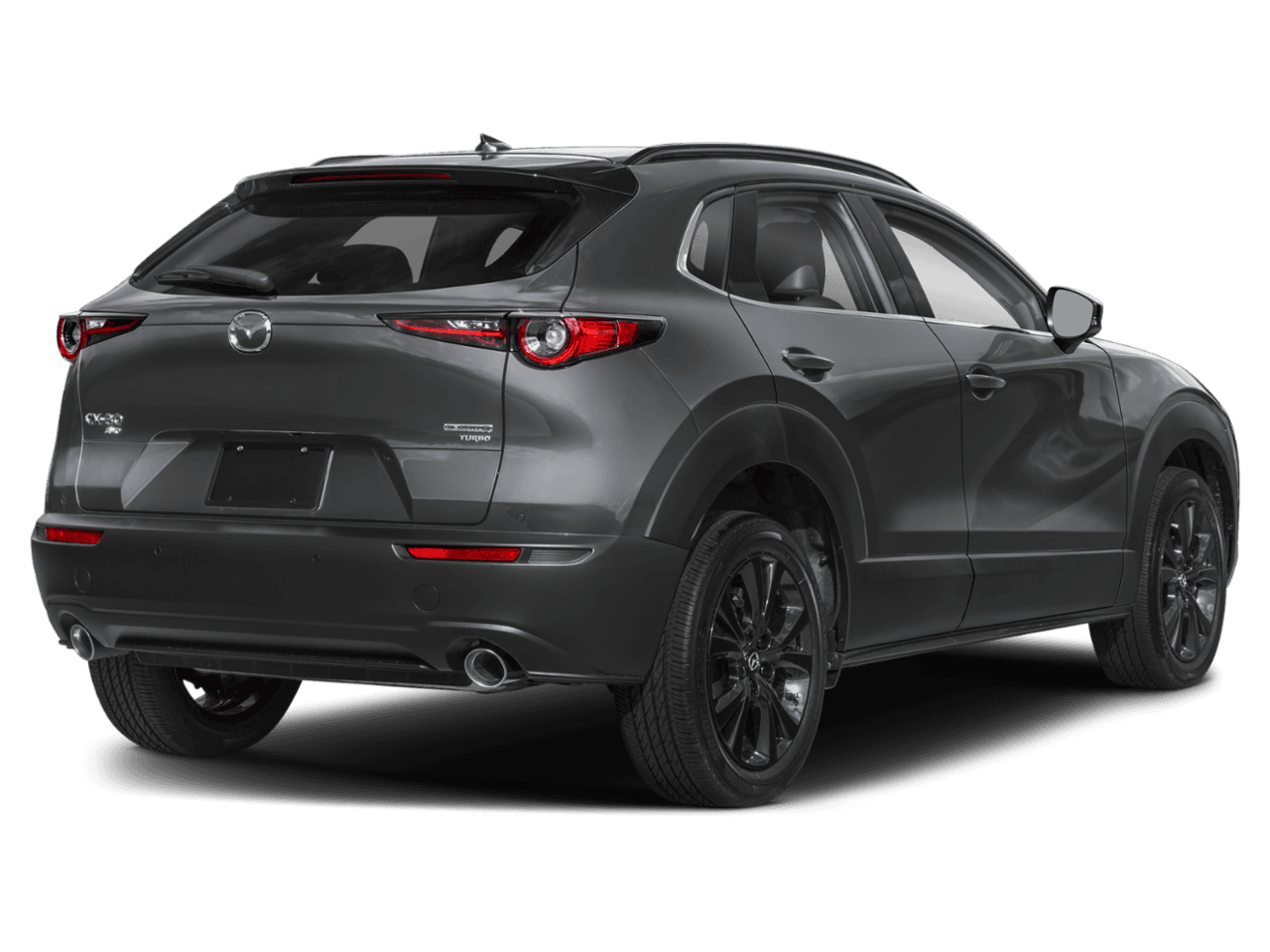 2025 Mazda CX-30 2.5 Turbo Premium Plus Package - Rear 3/4, facing to the right