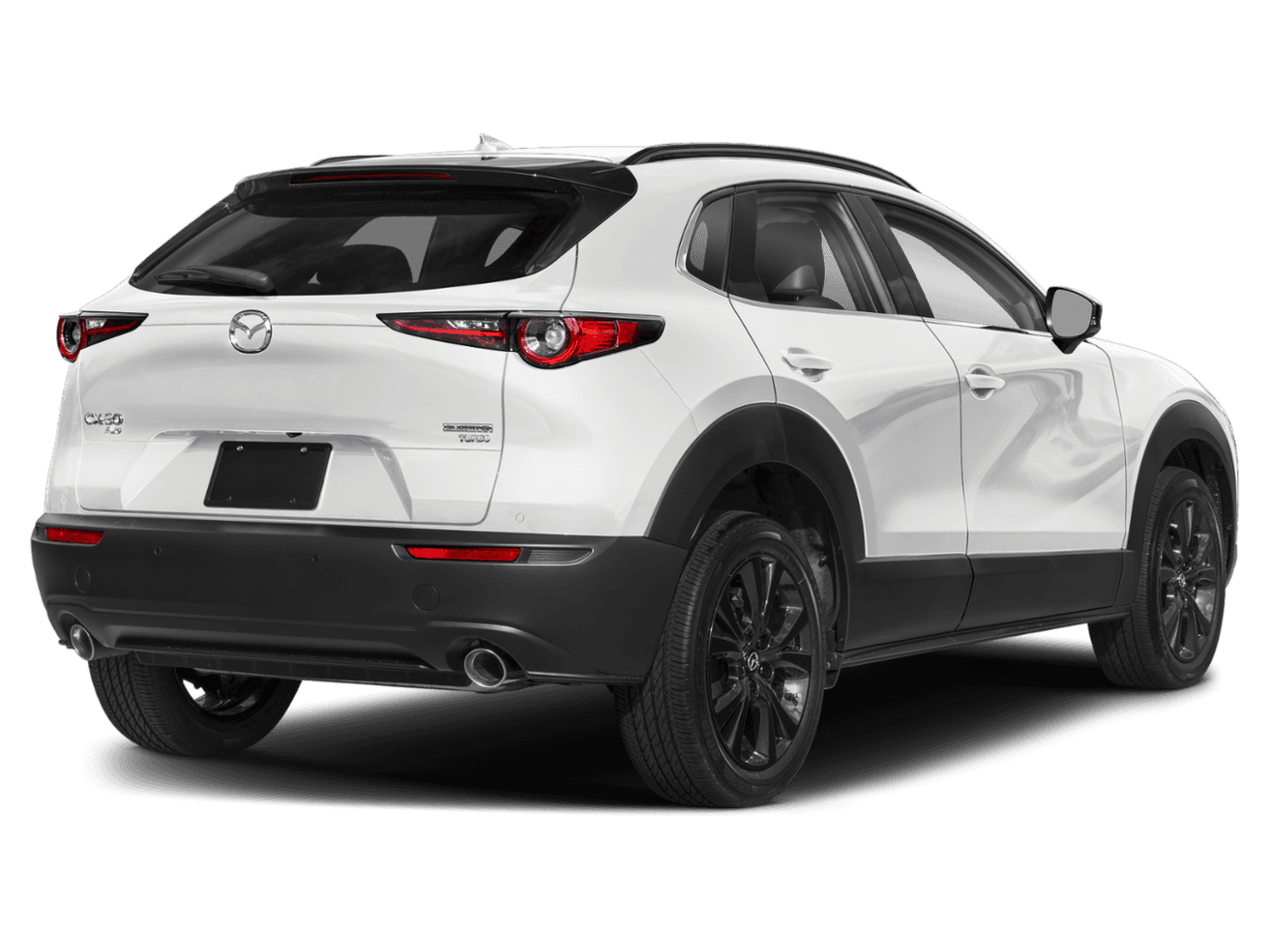 2025 Mazda CX-30 2.5 Turbo Premium Plus Package - Rear 3/4, facing to the right