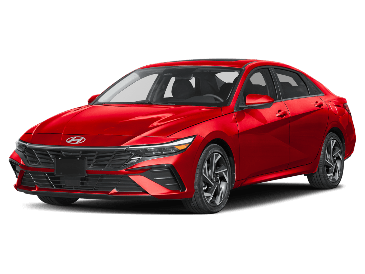 2025 Hyundai Elantra SEL - Front 3/4, facing to the left