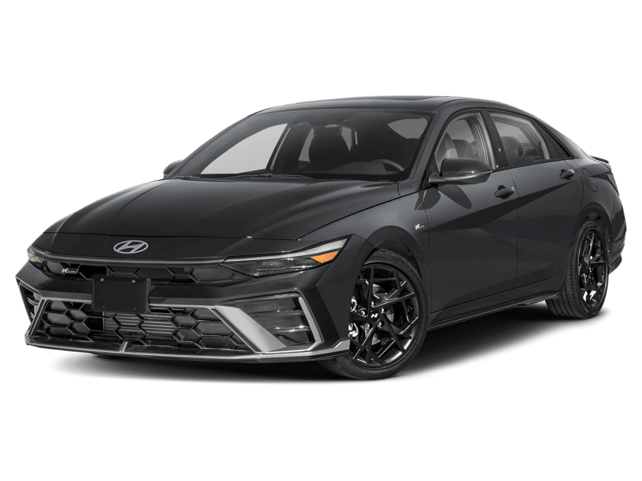2025 Hyundai Elantra N - Front 3/4, facing to the left