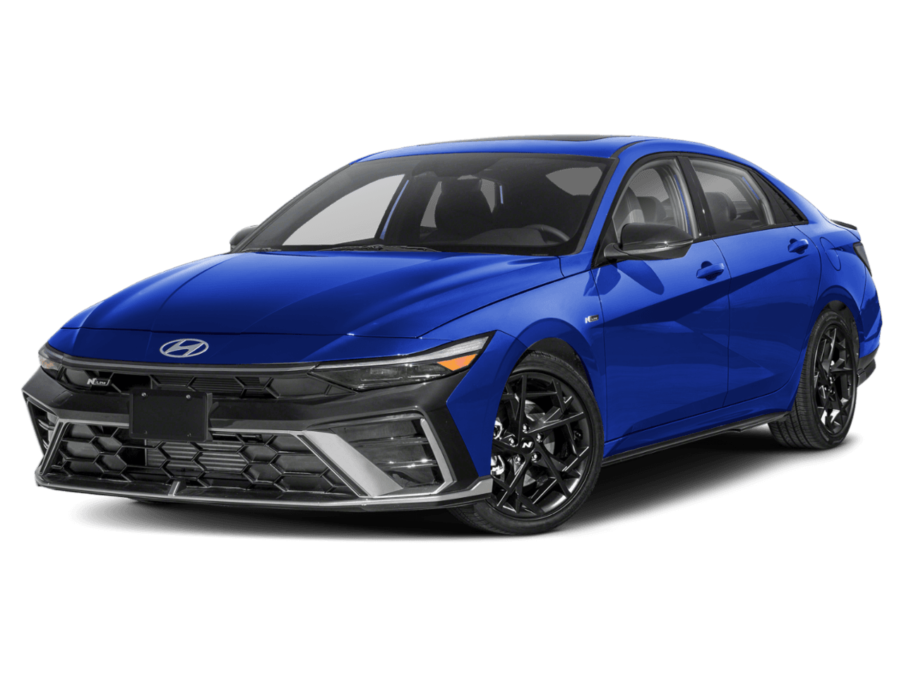 2025 Hyundai Elantra N - Front 3/4, facing to the left