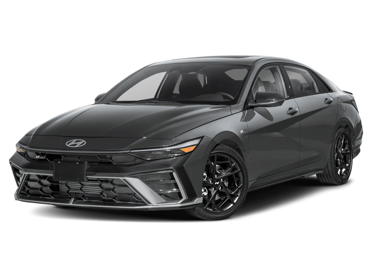 2025 Hyundai Elantra N - Front 3/4, facing to the left