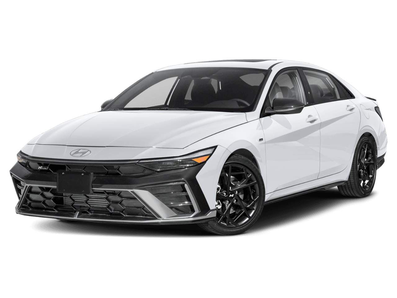 2025 Hyundai Elantra N - Front 3/4, facing to the left