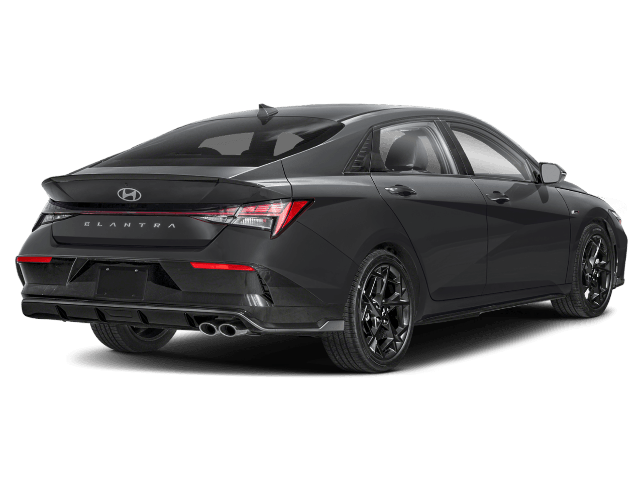 2025 Hyundai Elantra N - Rear 3/4, facing to the right