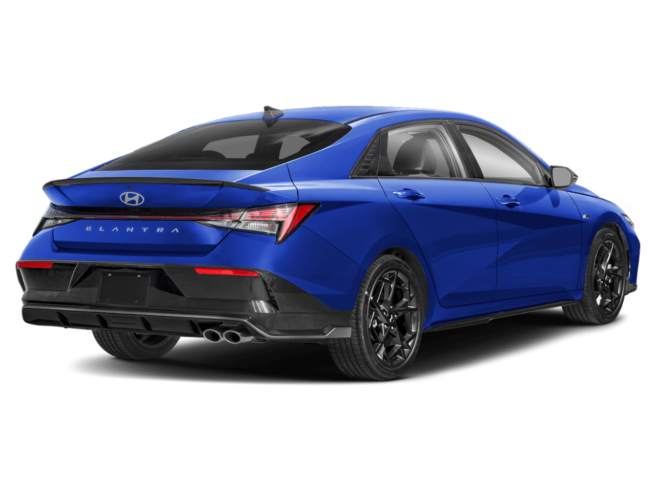 2025 Hyundai Elantra N - Rear 3/4, facing to the right