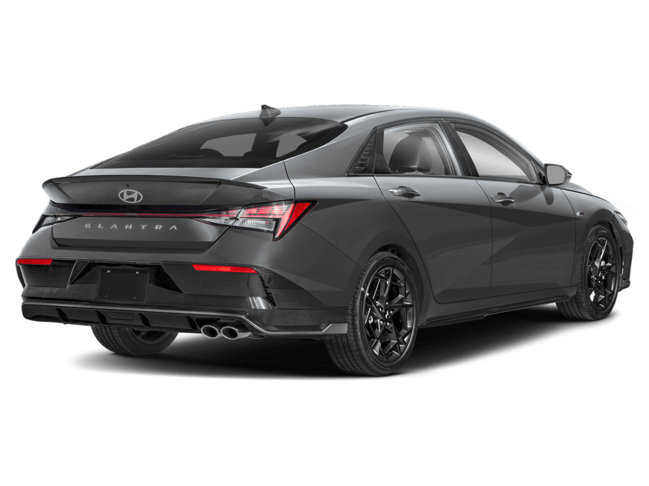 2025 Hyundai Elantra N - Rear 3/4, facing to the right