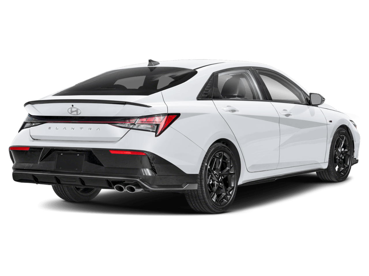 2025 Hyundai Elantra N - Rear 3/4, facing to the right