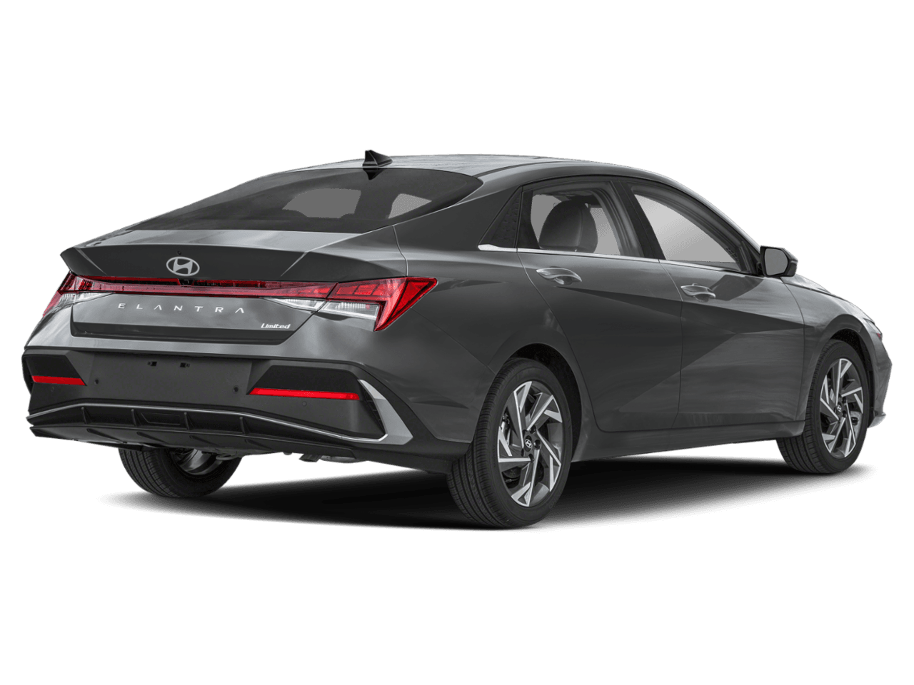 2025 Hyundai Elantra Limited - Rear 3/4, facing to the right