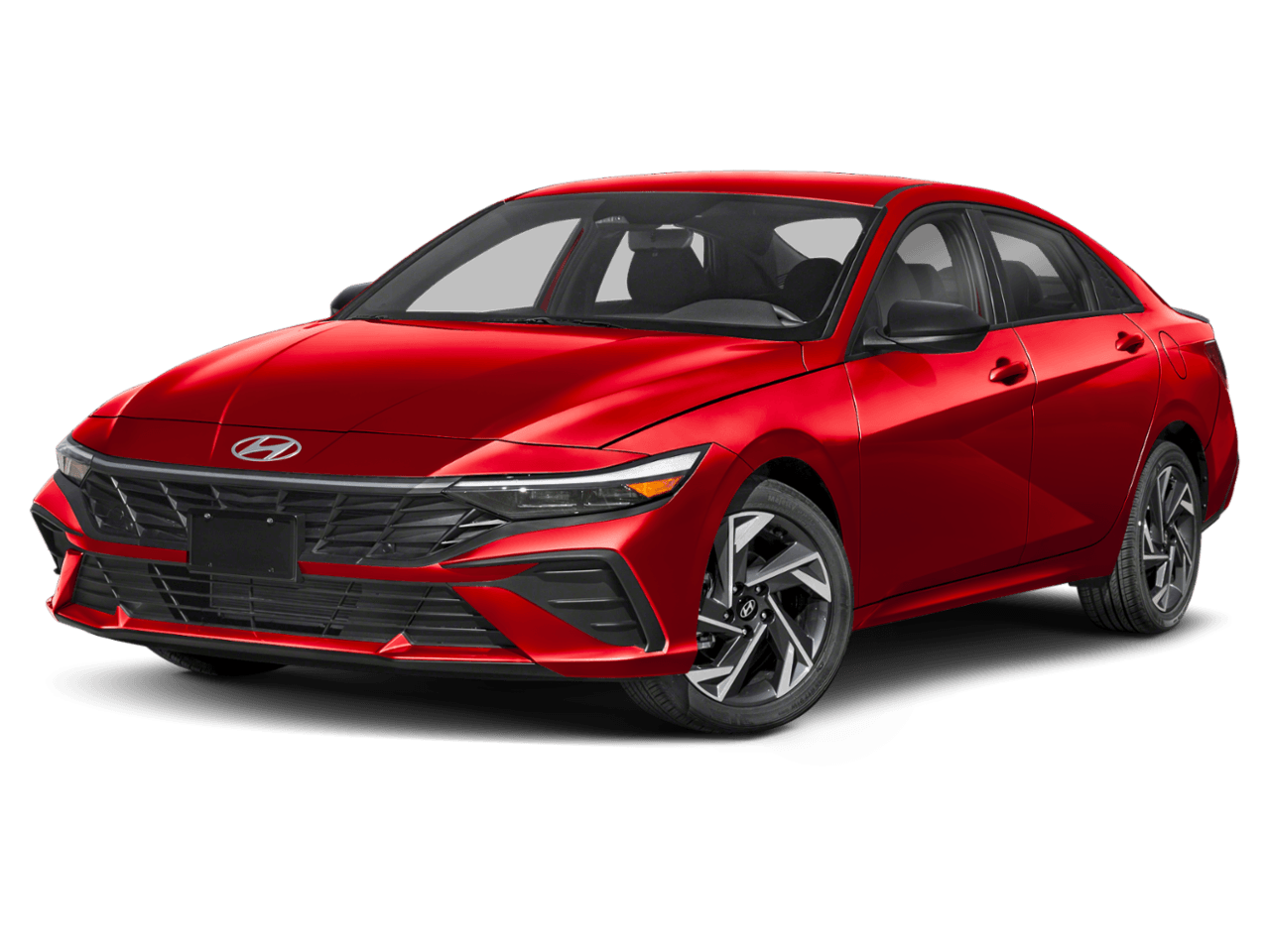 2025 Hyundai Elantra SEL - Front 3/4, facing to the left