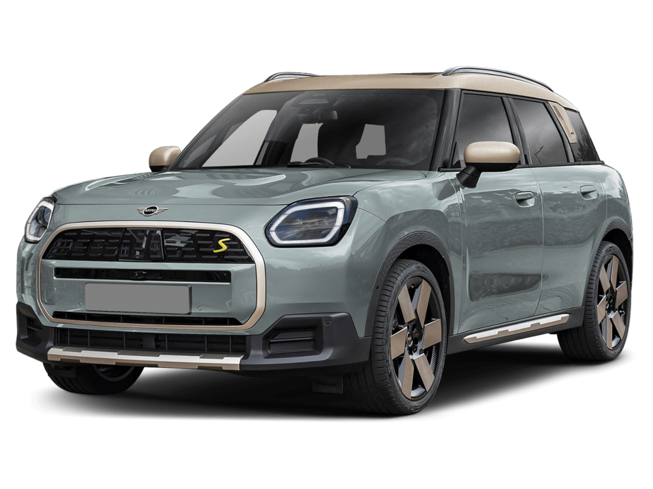 2025 MINI Countryman Cooper SE - Front 3/4, facing to the left