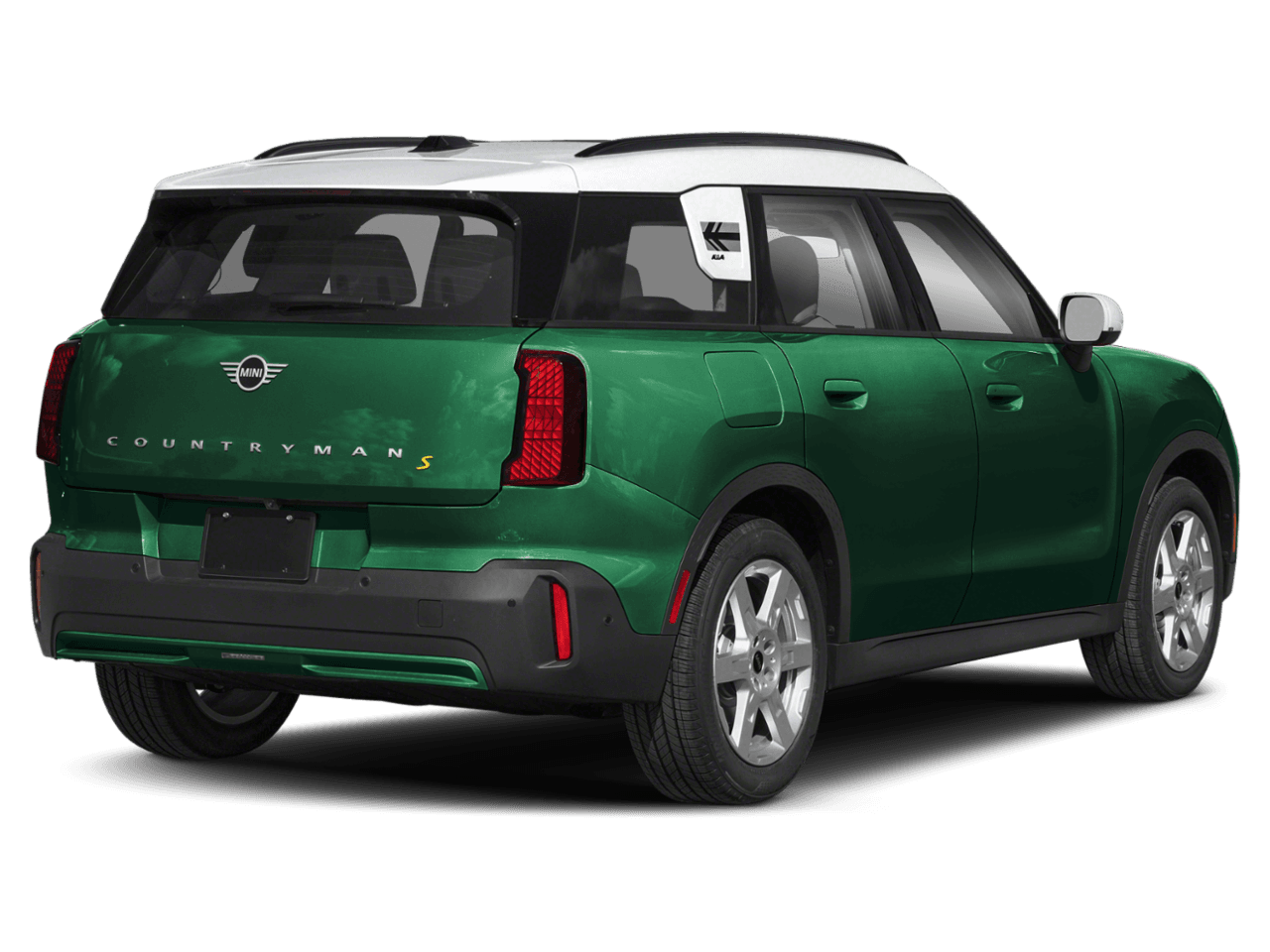 2025 MINI Countryman Cooper SE - Rear 3/4, facing to the right