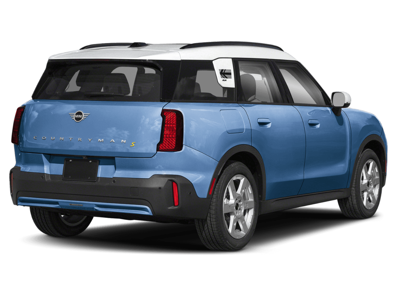 2025 MINI Countryman Cooper SE - Rear 3/4, facing to the right