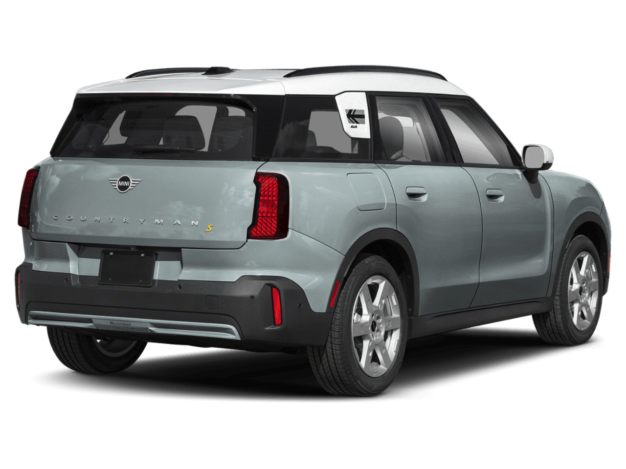 2025 MINI Countryman Cooper SE - Rear 3/4, facing to the right