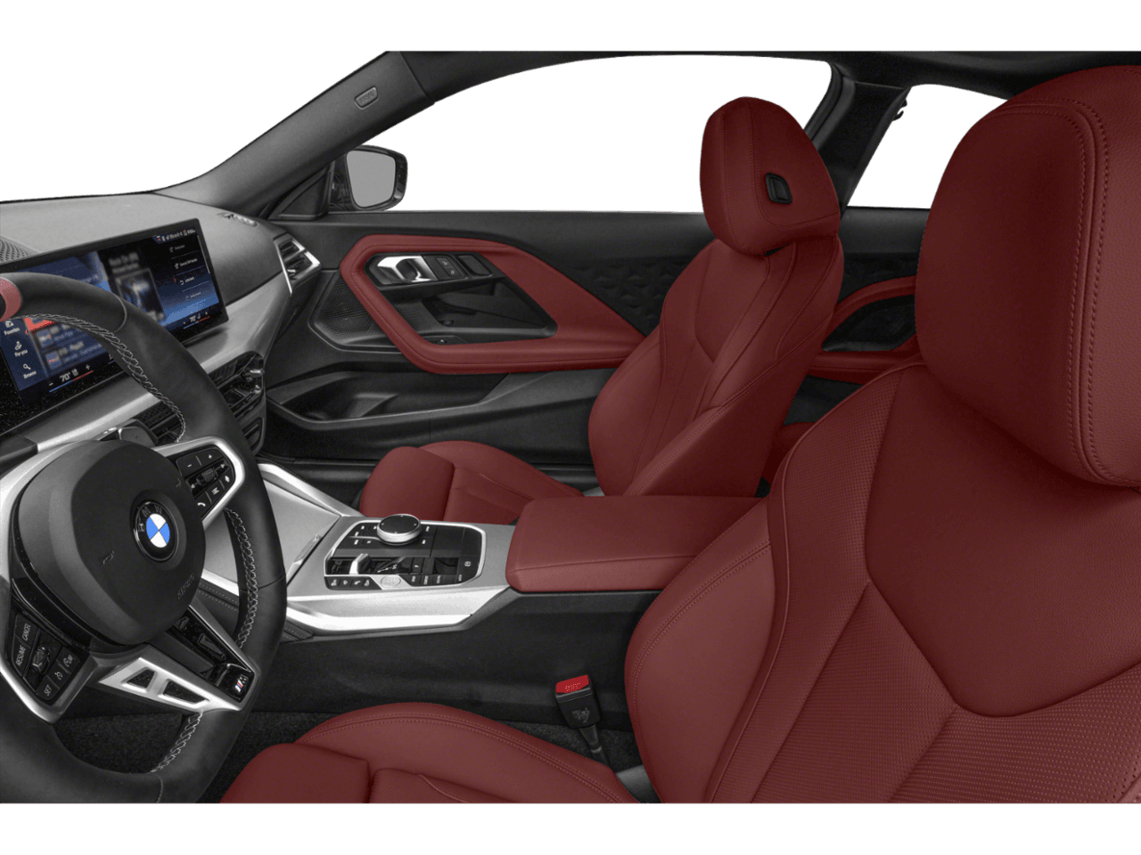 2025 BMW 2 Series M240i xDrive - Interior Driver's Side with Door Open, Front Seat Feature