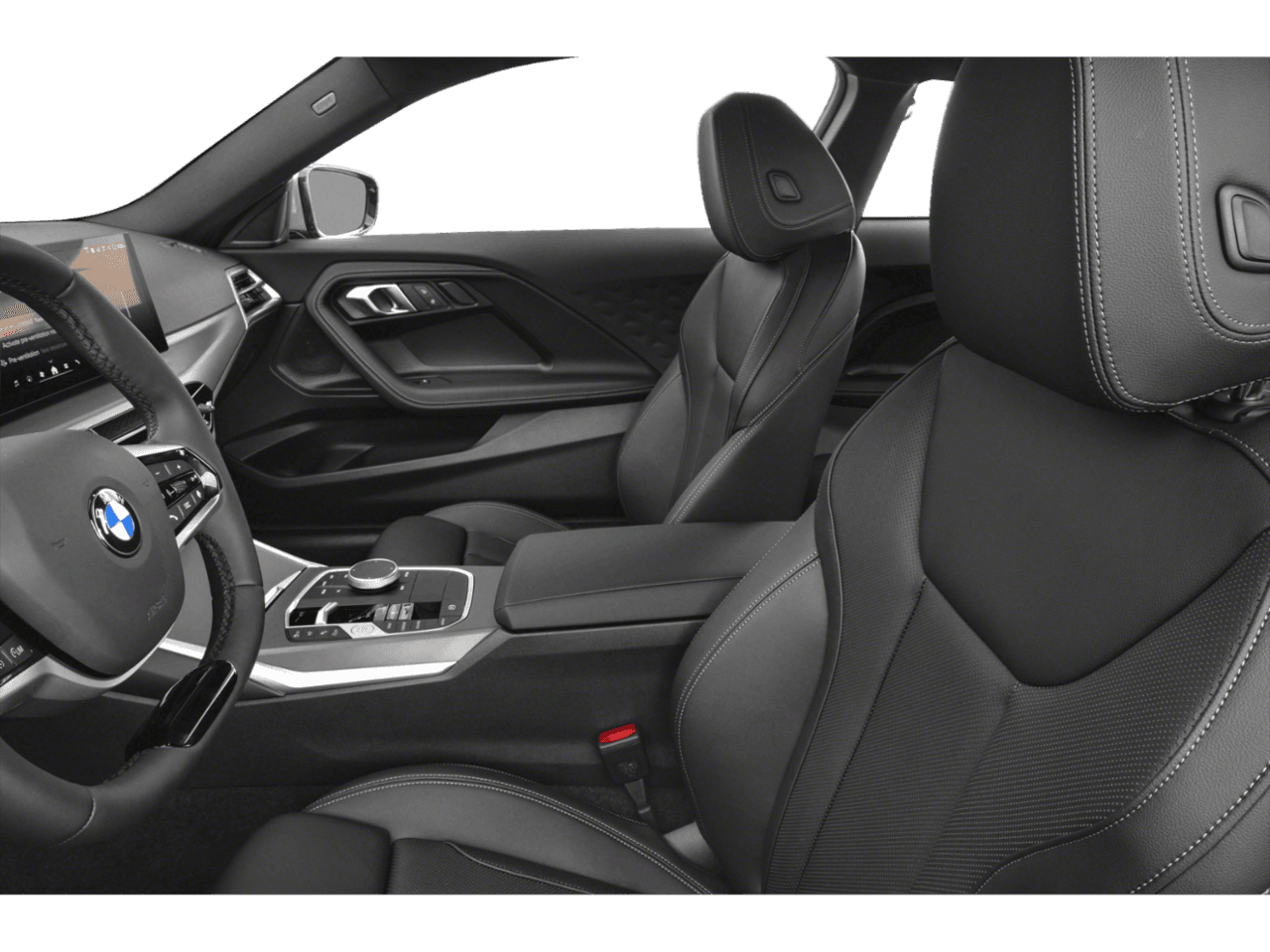 2025 BMW 2 Series 230i xDrive - Interior Driver's Side with Door Open, Front Seat Feature
