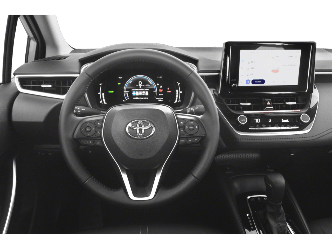 2025 Toyota Corolla Hybrid XLE - Interior Drivers Dash