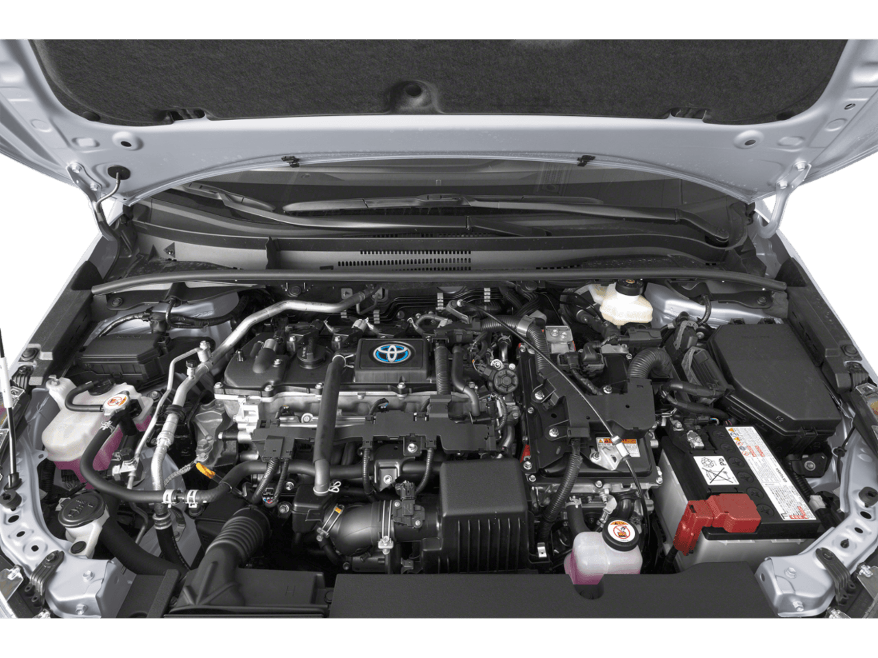 2025 Toyota Corolla Hybrid XLE - Interior Engine Shot Feature