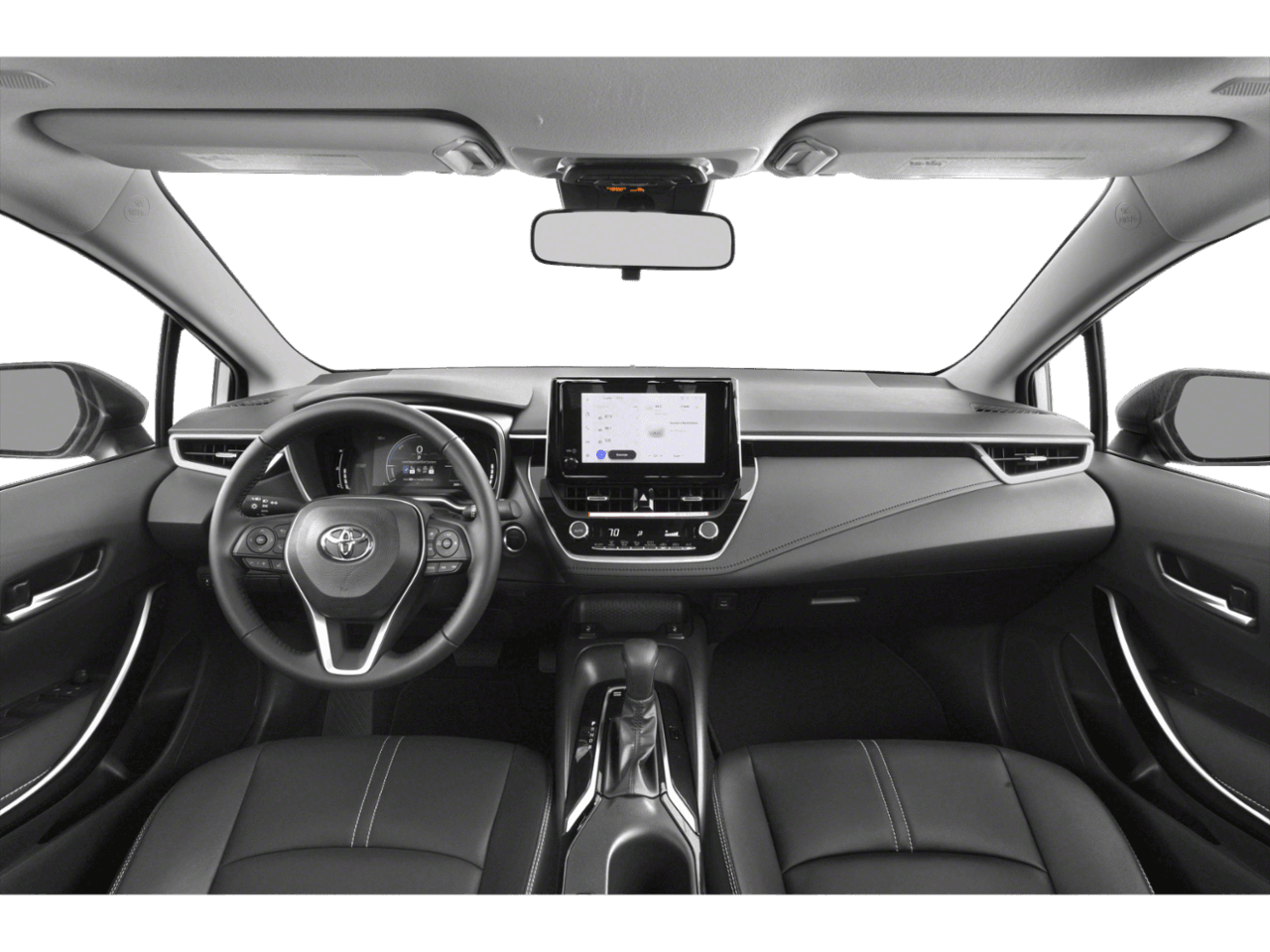 2025 Toyota Corolla Hybrid XLE - Interior Full Dash Basic
