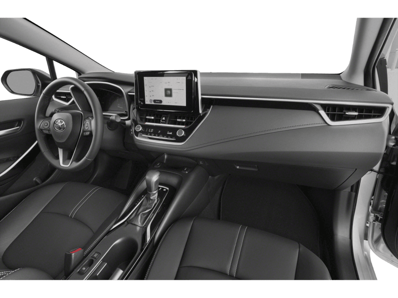 2025 Toyota Corolla Hybrid XLE - Interior Passenger Dash