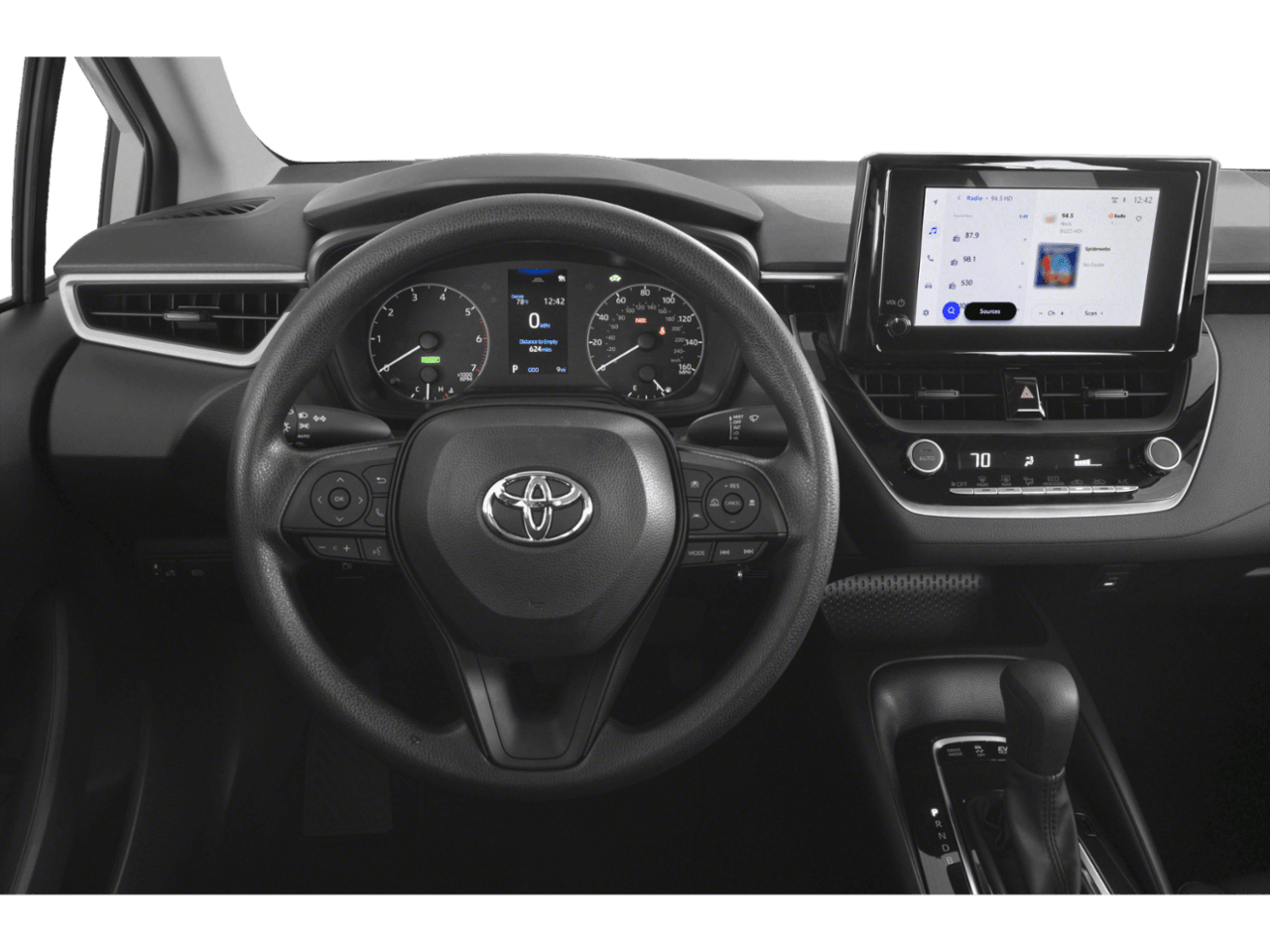 2025 Toyota Corolla Hybrid LE - Interior Drivers Dash