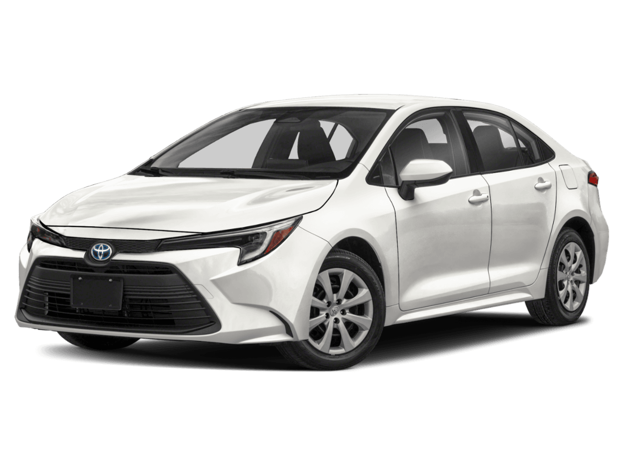 2025 Toyota Corolla Hybrid LE - Front 3/4, facing to the left