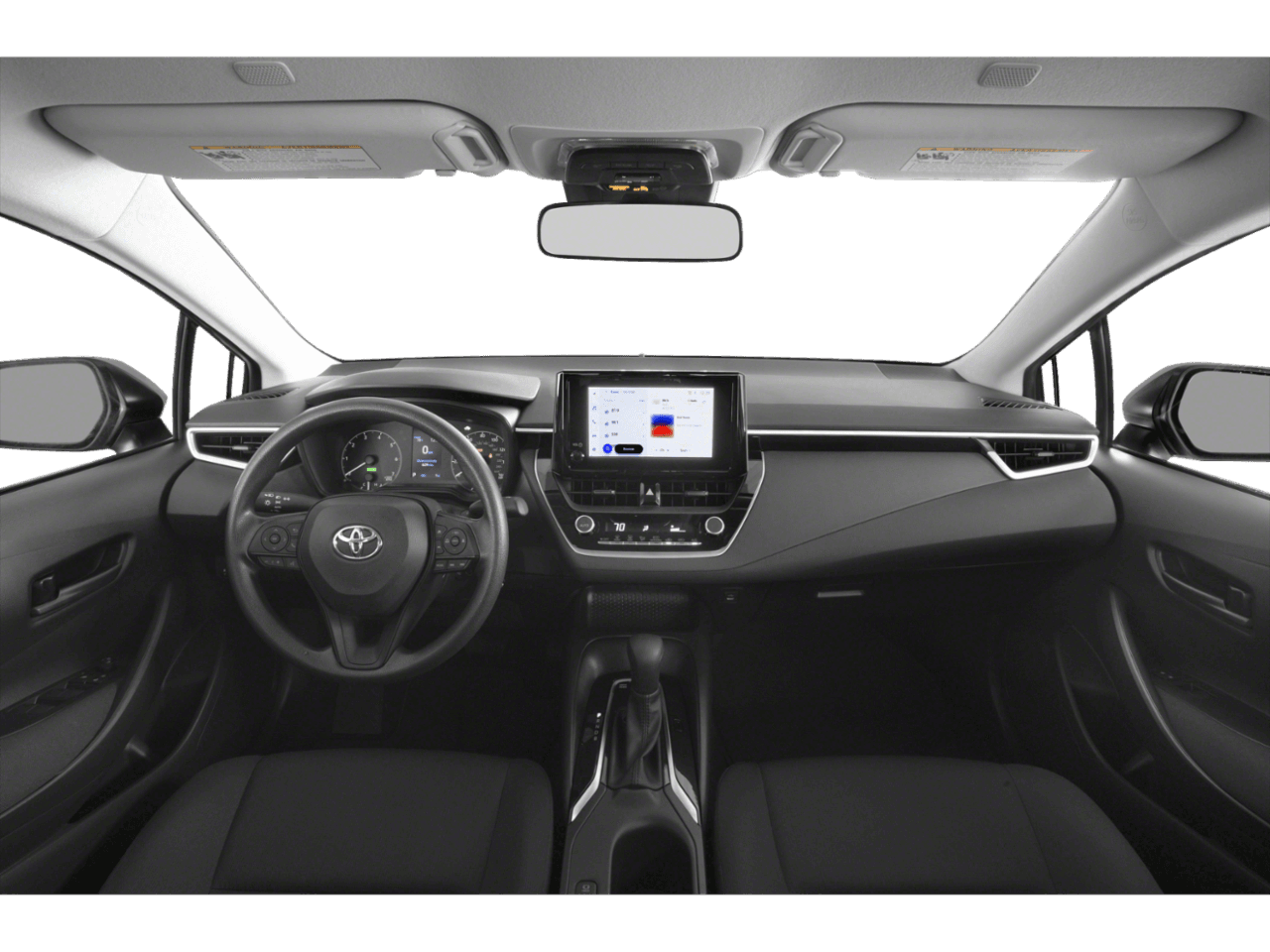2025 Toyota Corolla Hybrid LE - Interior Full Dash Basic