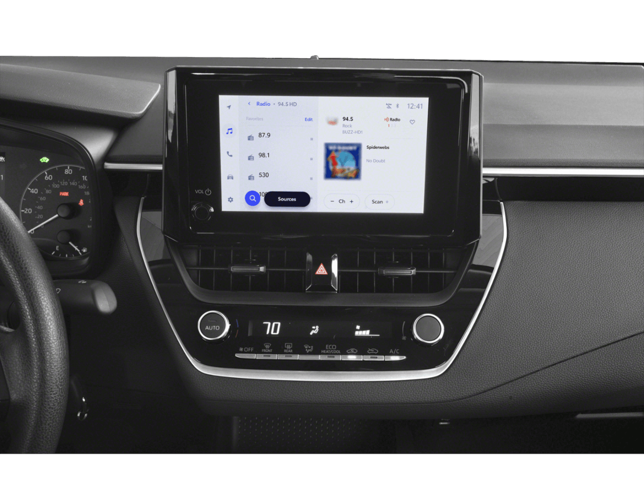 2025 Toyota Corolla Hybrid LE - Interior Stereo System