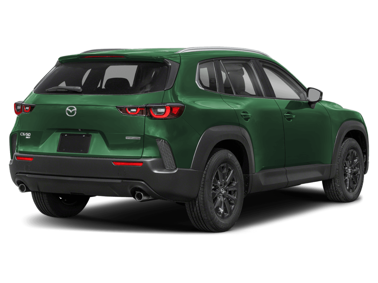 2025 Mazda CX-50 2.5 - Rear 3/4, facing to the right