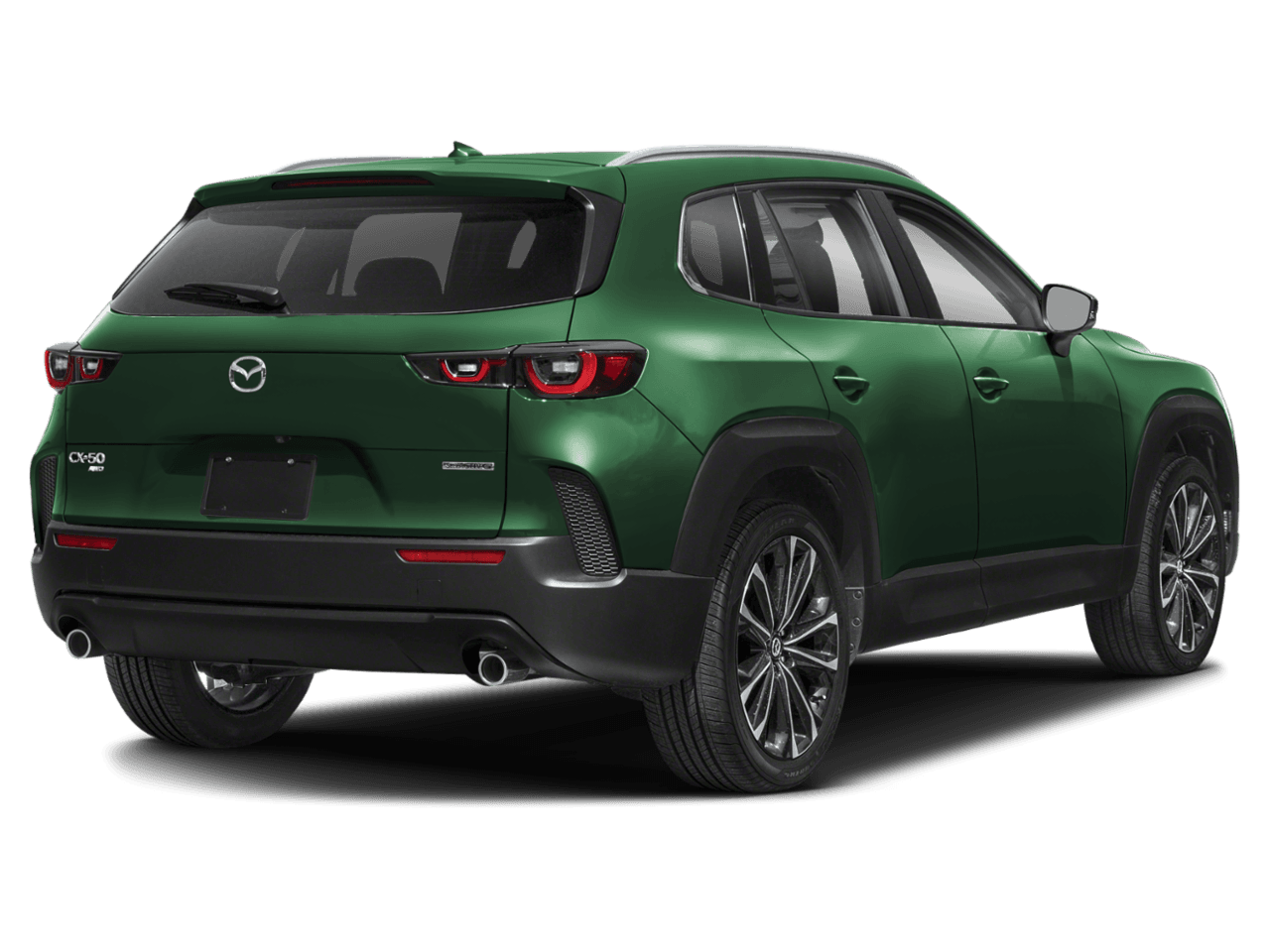 2025 Mazda CX-50 2.5 - Rear 3/4, facing to the right