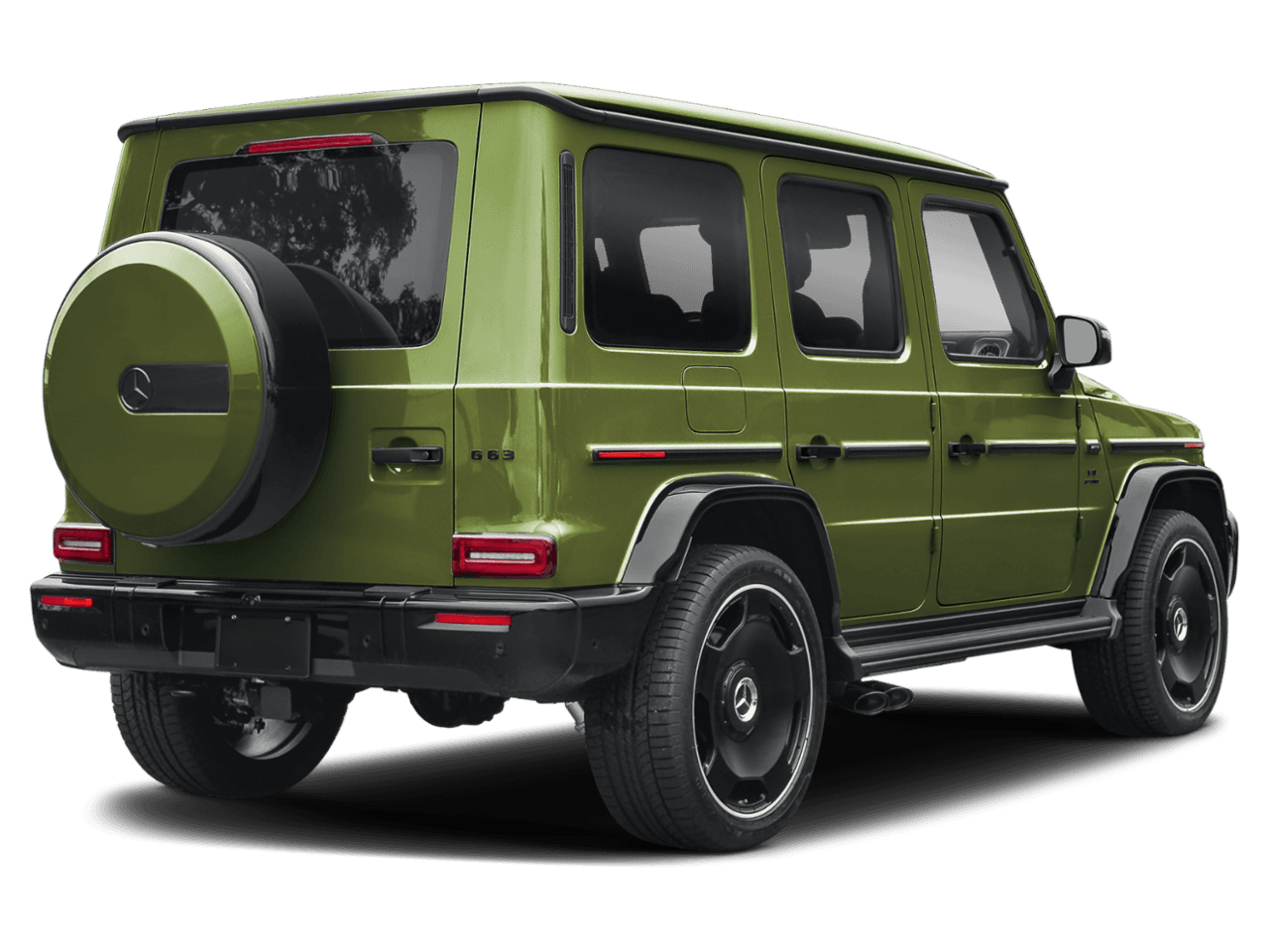 2025 Mercedes-Benz G-Class AMG - Rear 3/4, facing to the right