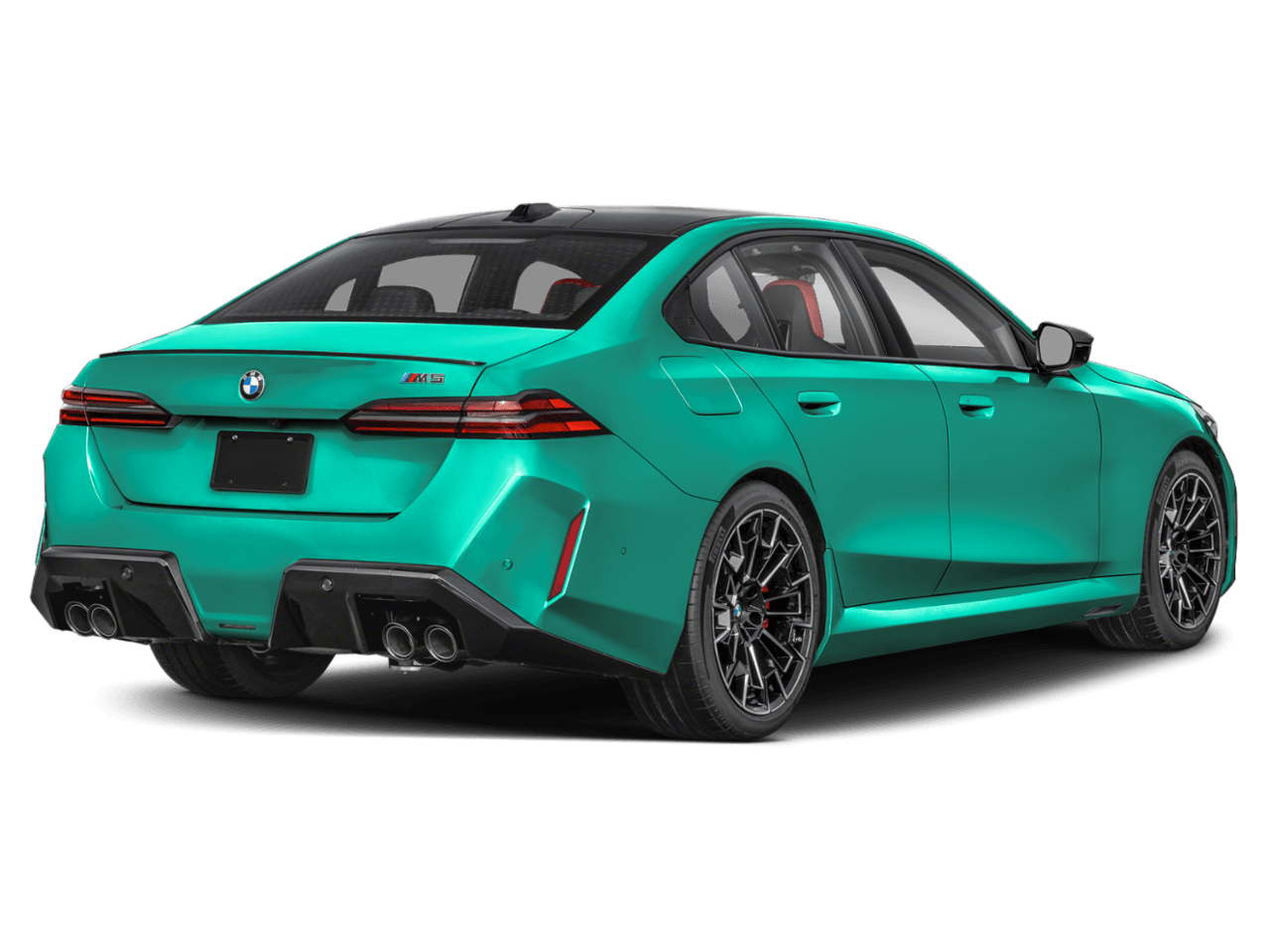 2025 BMW M5  - Rear 3/4, facing to the right