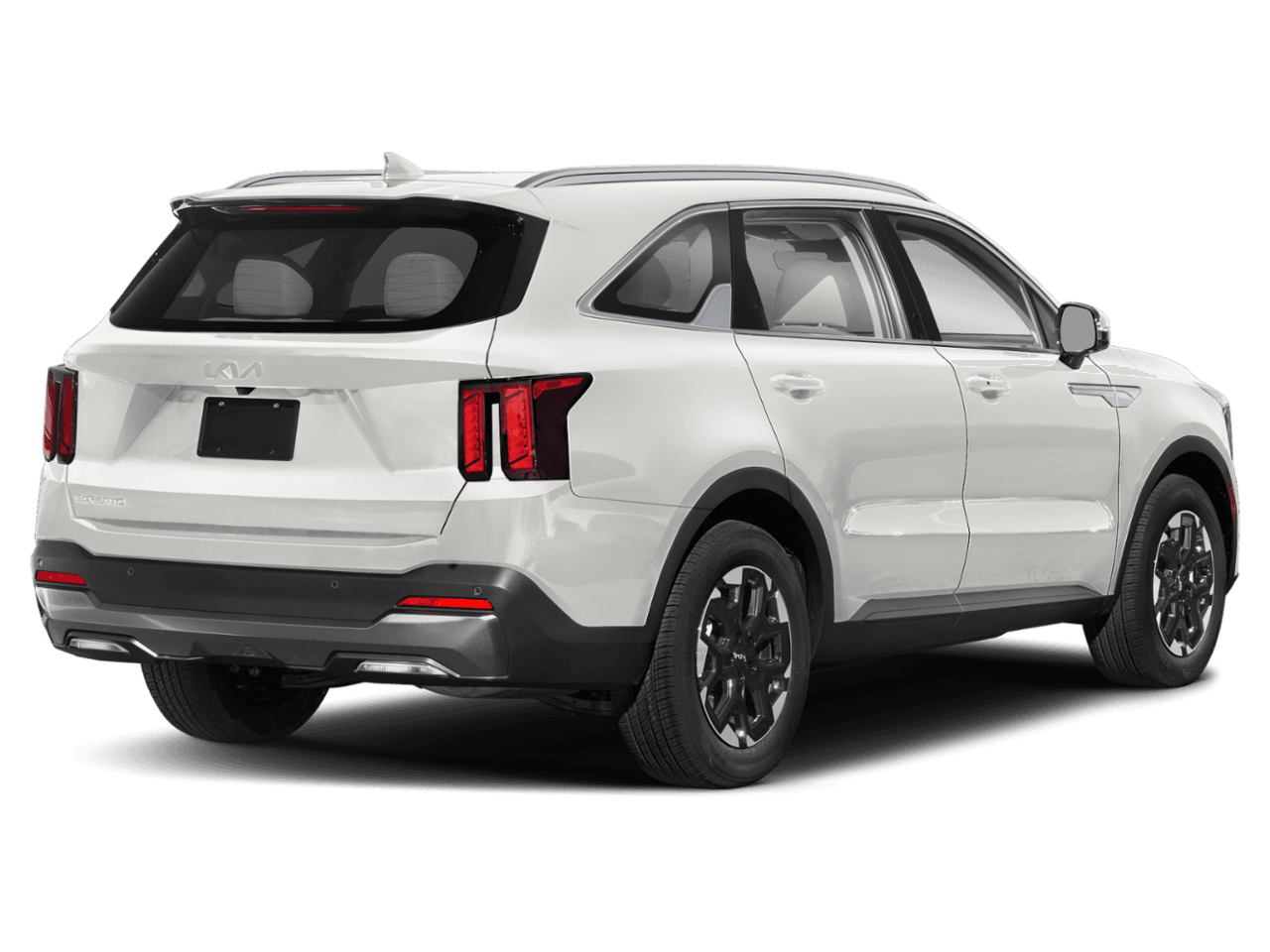 2025 Kia Sorento S - Rear 3/4, facing to the right
