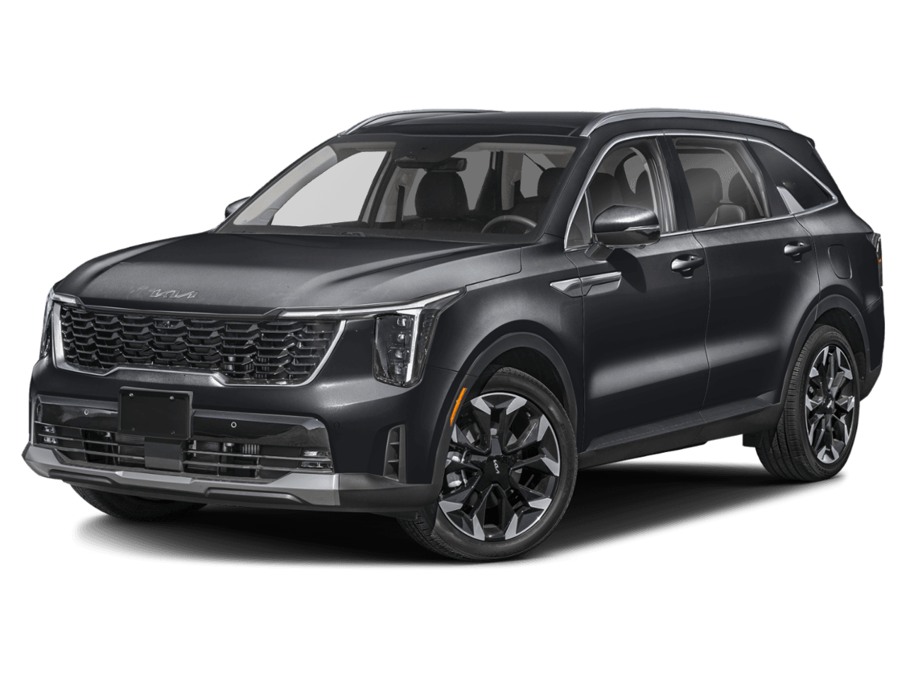 2025 Kia Sorento SX - Front 3/4, facing to the left