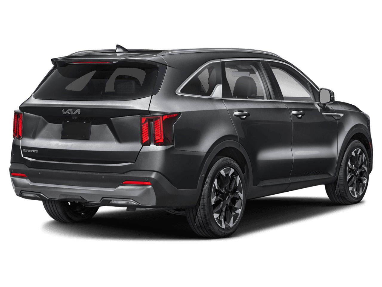 2025 Kia Sorento SX - Rear 3/4, facing to the right