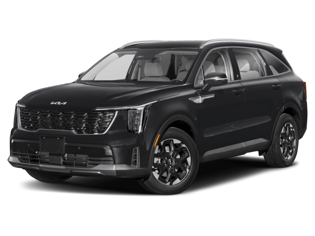 2025 Kia Sorento S - Front 3/4, facing to the left