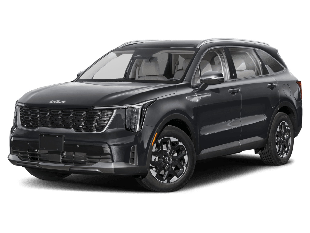 2025 Kia Sorento S - Front 3/4, facing to the left