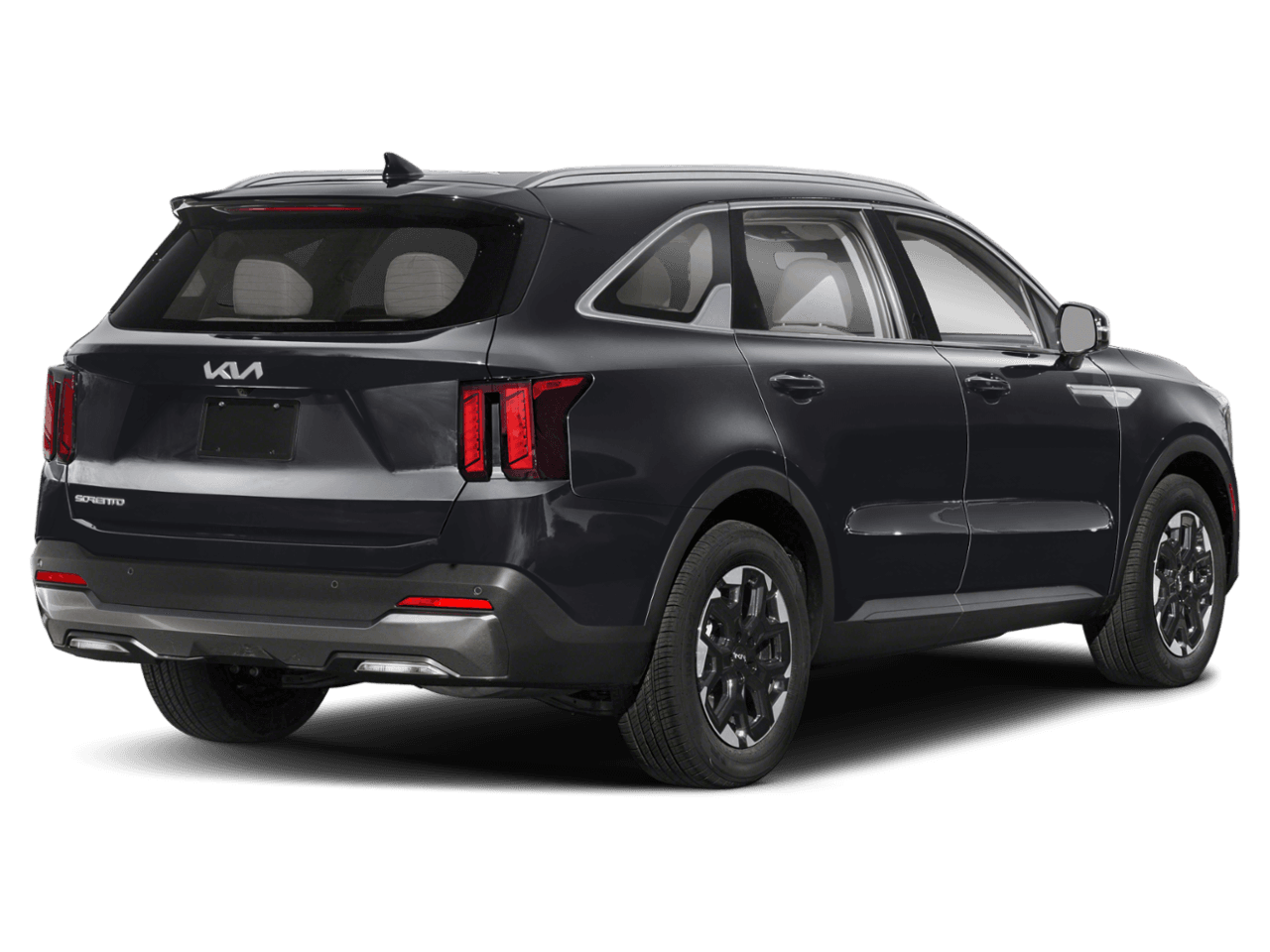 2025 Kia Sorento S - Rear 3/4, facing to the right