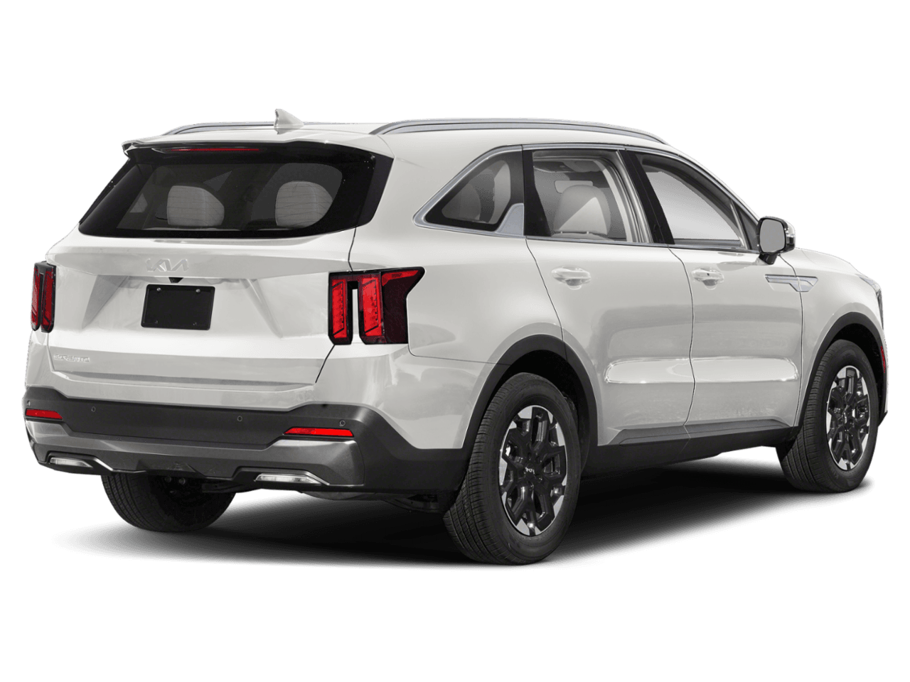 2025 Kia Sorento S - Rear 3/4, facing to the right